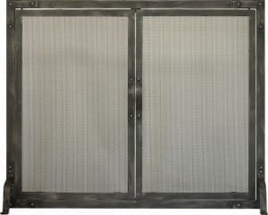 Old World Rectangle in Burnished Bronze with Working Doors
