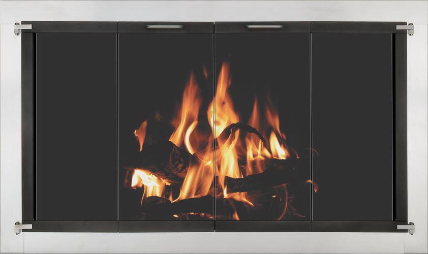 ZC Premium Bar Fireplace Doors