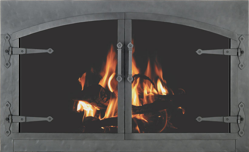 ZC Forged Fireplace Doors