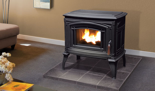 Enviro Meridian Cast Iron Pellet Stove