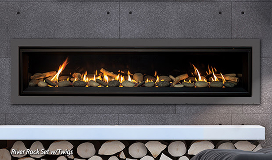 Enviro C72 Linear Gas Fireplace