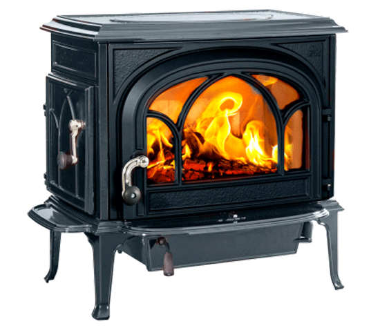 Jotul F500 Blue Black finish wood stove