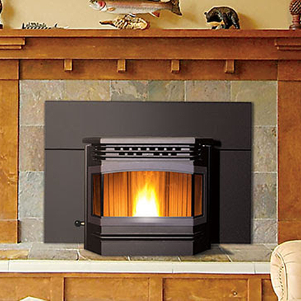 Meridian Pellet Fireplace Insert